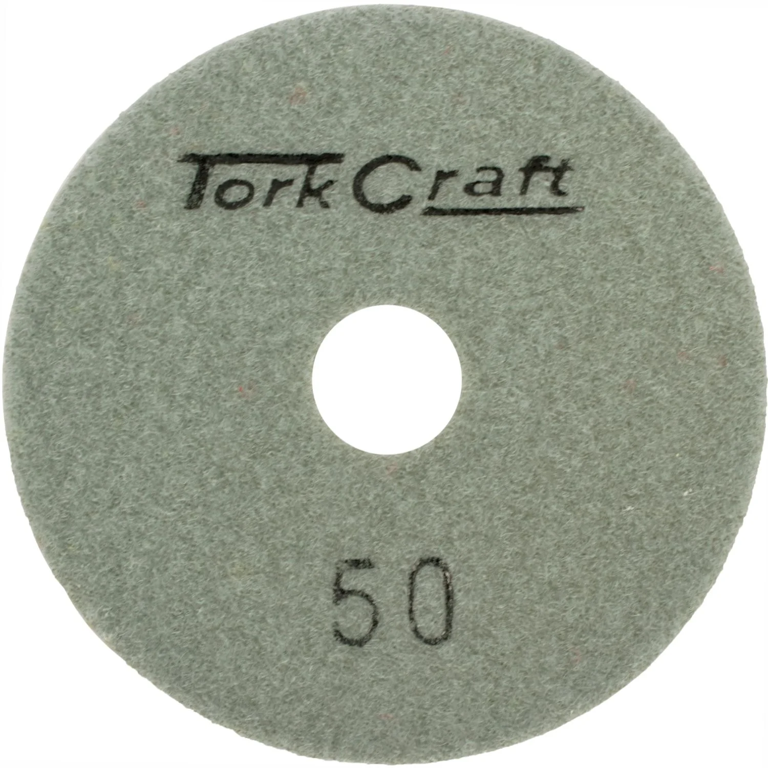 TCDP20050.webp 100MM DIAMOND POLISHING PAD 50 GRIT DRY USE - Image 1