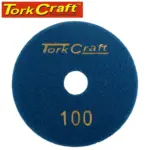 100MM DIAMOND POLISHING PAD 100 GRIT DRY USE - Image 2