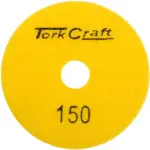 100MM DIAMOND POLISHING PAD 150 GRIT DRY USE