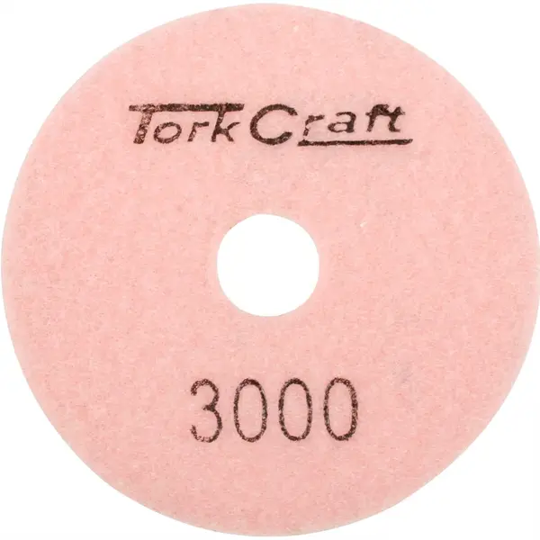 100MM DIAMOND POLISHING PAD 3000 GRIT DRY USE