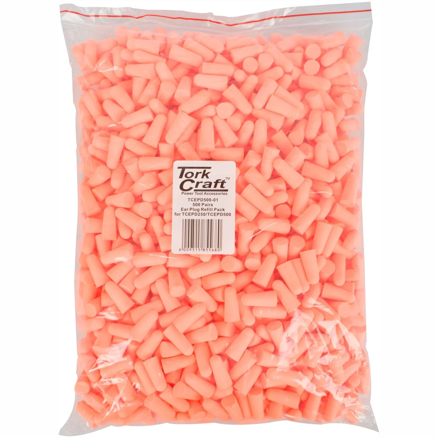 TCEPD500-01.webp EAR PLUG REFILL PACK 500 PAIRS FOR TCEPD250 AND TCEPD500 - Image 1