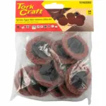 NON WOVEN DISC SCREW TYPE 50MM 10PC RED MEDIUM FOR SURFACE COND. KIT - Image 2