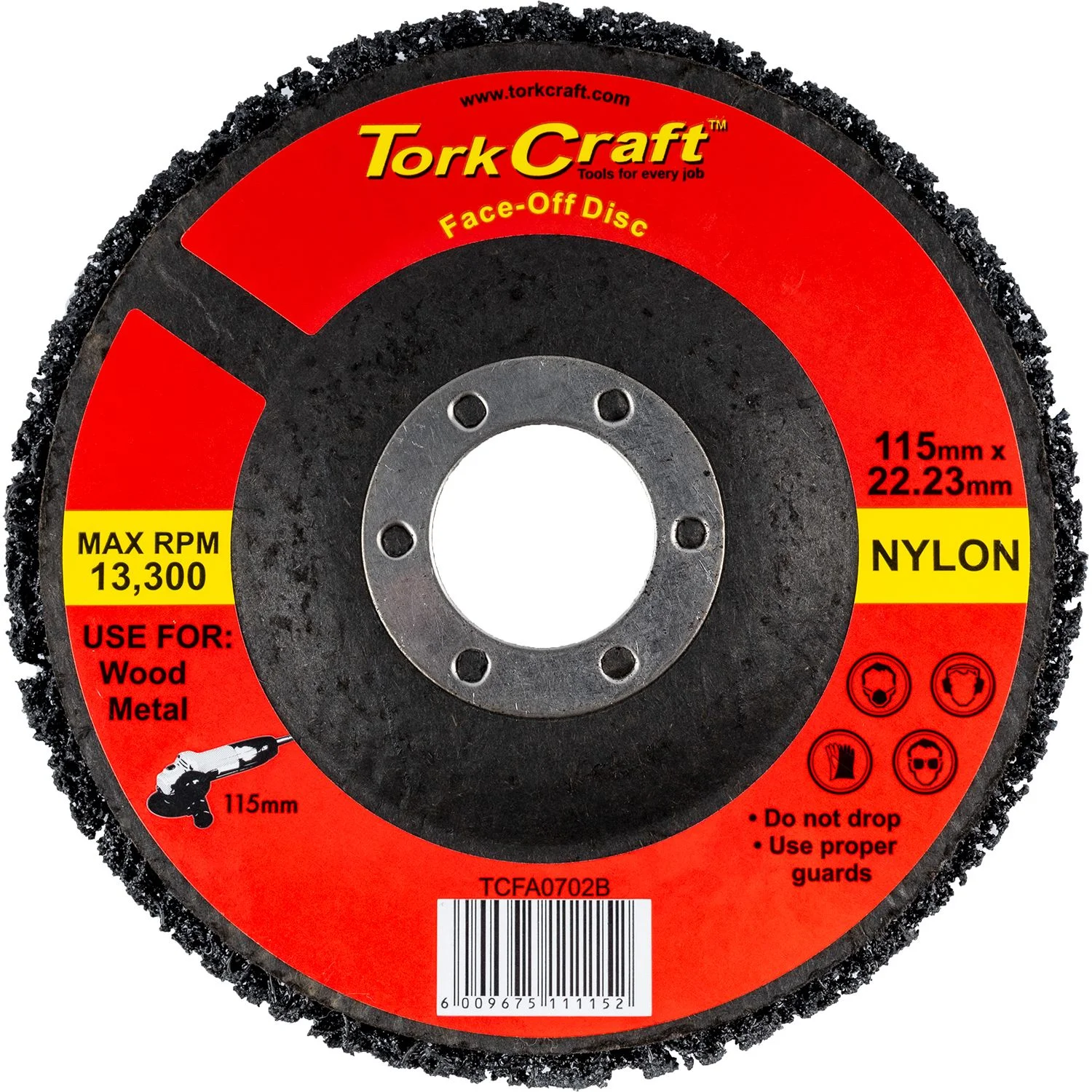 TCFA0702B.webp FACE OFF CUP DISC 115 X 22.23MM FOR A/GRINDER BULK - Image 1