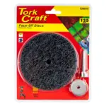 FACE OFF DISC AND ARBOR 125MM CARDED FOR DRILL