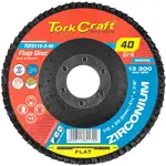 FLAP DISC ZIRCONIUM 115MM 40 GRIT FLAT