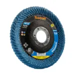 FLAP DISC ROUND EDGE ZIRCONIUM 115MM 60 GRIT FLAT