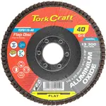 FLAP SANDING DISC 115MM 40GRIT A/O