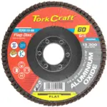 FLAP SANDING DISC 115MM 60GRIT A/O