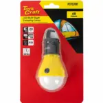 CAMPING LED LIGHT BULB 60LM HANGING HOOK USE 3XAAA BAT TORK CRAFT - Image 2