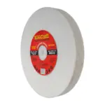 GRINDING WHEEL 200X25X32MM WHITE COARSE 36GR W/BUSHES FOR BENCH GRIN - Image 2