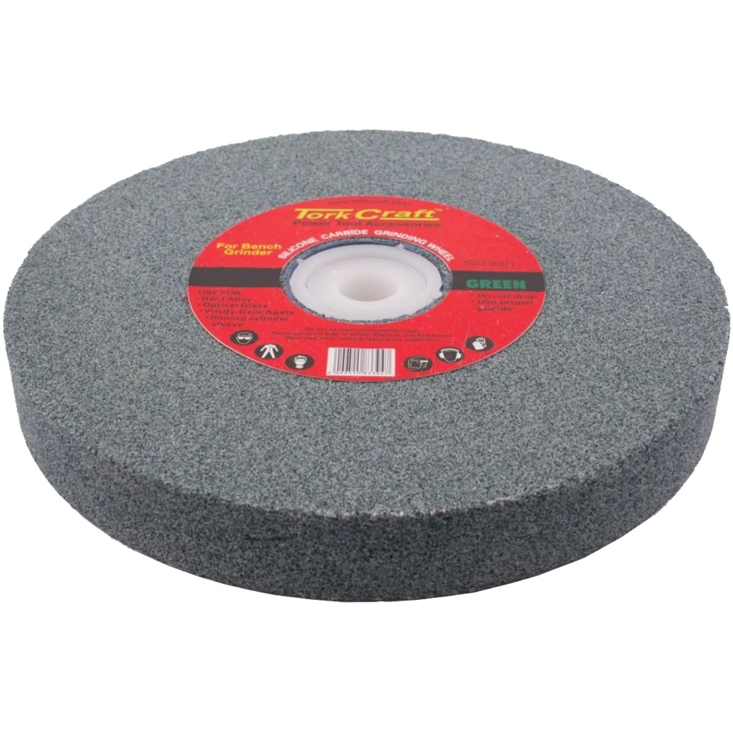 TCGR250-2.webp GRINDING WHEEL 250 X 40 X 50.8MM BORE COARSE 36G GREEN - Image 1