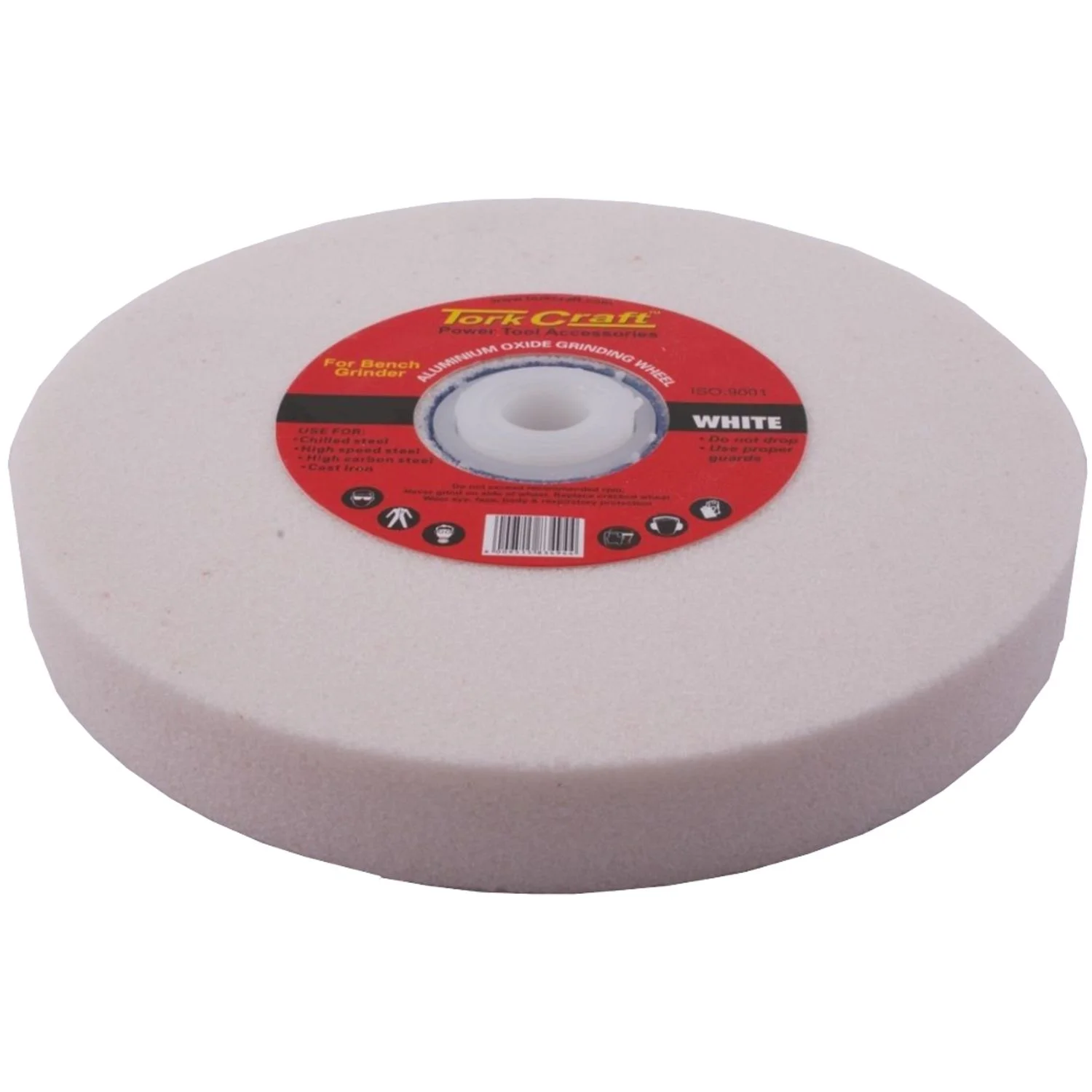 TCGR250-3.webp GRINDING WHEEL 250 X 40 X 50.8MM BORE COARSE 36G WHITE - Image 1