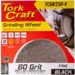 GRINDING WHEEL 250 X 40 X 50.8MM BORE FINE 60G BLACK - Image 2