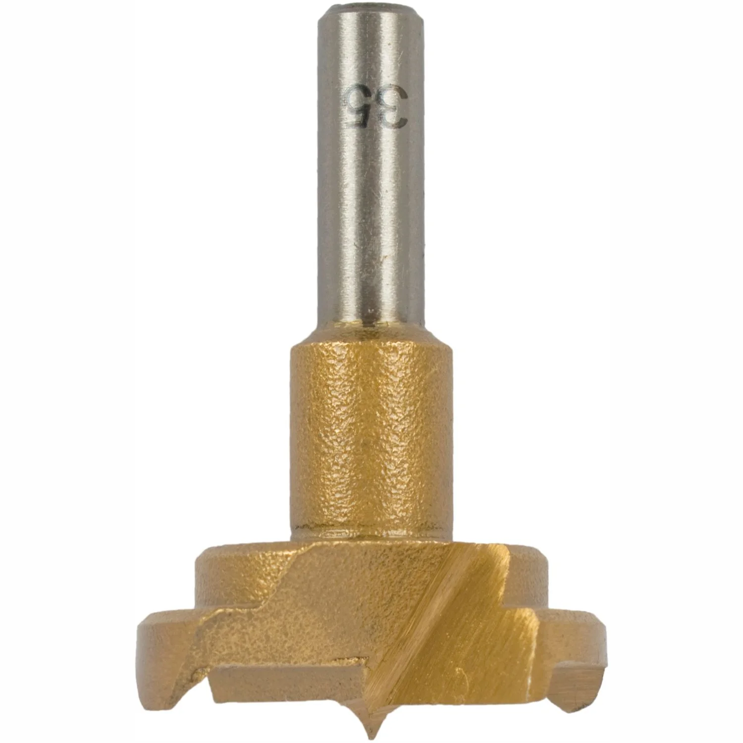 TCHB35T.webp HINGE BORING BIT 35MM TITANIUM COATED - Image 1