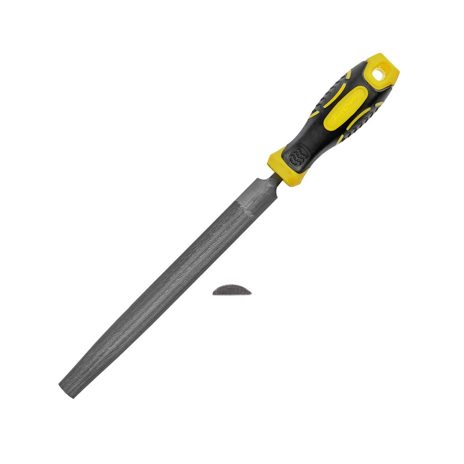 TCHF1004.webp STEEL FILE H/ROUND 200MM 2ND CUT - Image 1