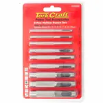 HOLLOW PUNCH SET 9PC 2.5-10MM CARB. STEEL - Image 2