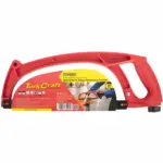 ALUMINUM ALLOY HACKSAW FRAME 300MM C/W FLEXIBLE DOUBLE EDGE BLADE - Image 2
