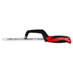ALUMIMIUM HACK SAW FRAME 300MM MINI C/W BLADE ONE HAND - Image 2
