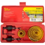HOLE SAW SET 15PCE IN CASE CARBON STEEL - Image 2