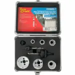 HOLESAW SET 9PC IN ALUM CASE BI-METAL 16 20 25 32 40 51MM - Image 2