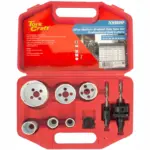 HOLESAW SET 9PC IN CASE BI-METAL 19 22 29 38 44 57MM - Image 2