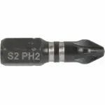 IMPACT PHIL.2 X 25MM INSERT BIT BULK PH2