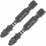 IMPACT POZI.2 X 50MM POWER BIT 2/CARD PZ2
