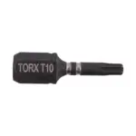 TORX TX 10 IMPACT INSERT BIT 25MM BULK