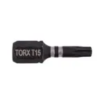 TORX TX 15 IMPACT INSERT BIT 25MM BULK