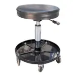 MECHANIC CHAIR ADJ. ROUND SEAT and TOOL TRAY