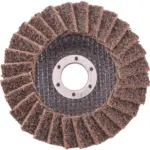 FLAP DISC NON WOVEN 115X22 COARSE YELLOW TCFD