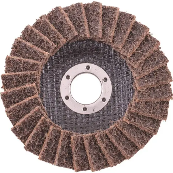 FLAP DISC NON WOVEN 115X22 COARSE YELLOW TCFD