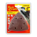 OSCILLATING SANDPAPER A/O 93MM 10PC DELTA SHAPE 80GRIT