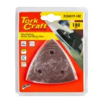 OSCILLATING SANDPAPER A/O 80MM 10PC DELTA SHAPE 180GRIT