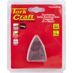 OSCILLATING SANDPAPER A/O 35X50MM 10PC FINGERTIP 80GRIT