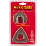 QUICK CHANGE OSCILLATING CARBIDE GRIT ACCESSORY KIT 2PC