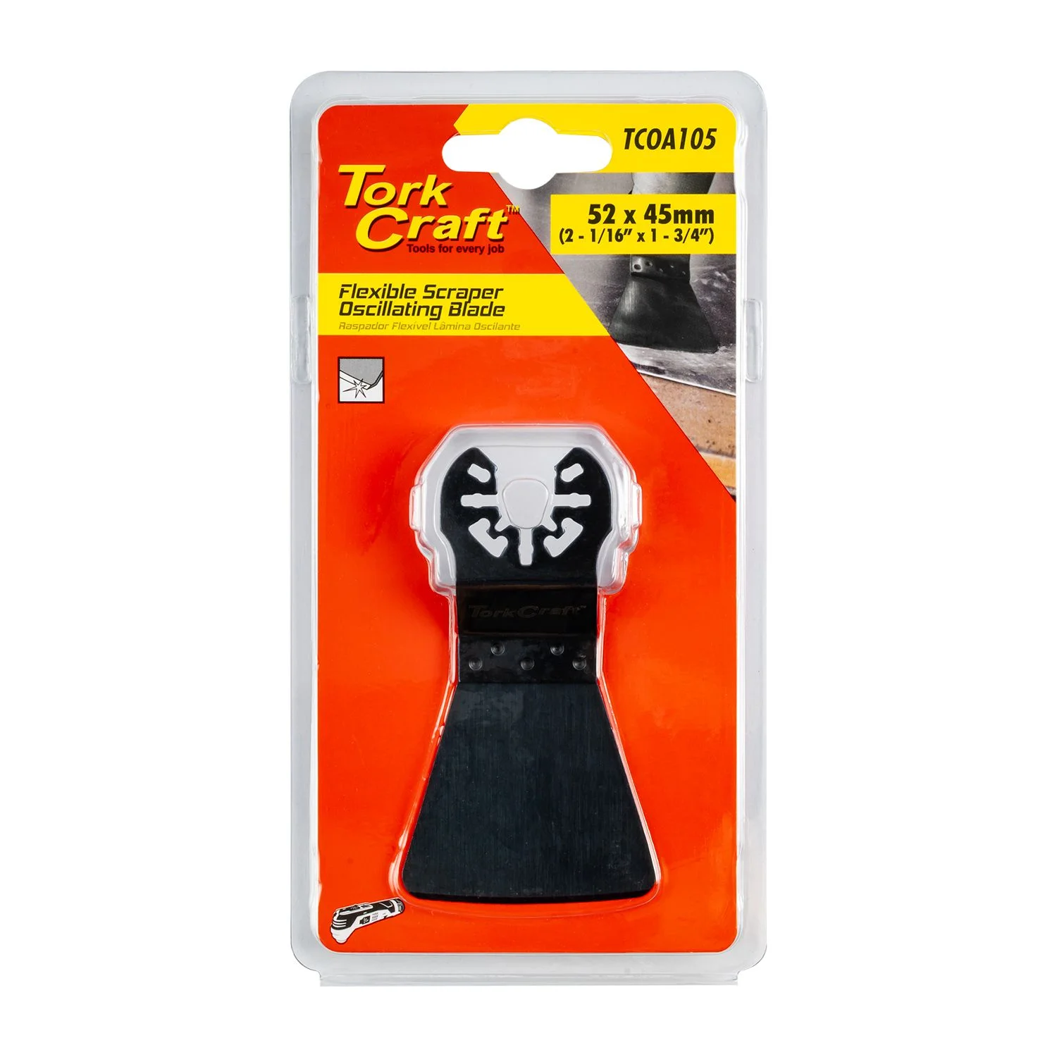 TCOA105.webp QUICK CHANGE FLEXIBLE SCRAPER 52X45MM(2-1/16″X1-3/4″) - Image 1