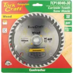 BLADE CONTRACTOR 180 X 40T 30/20/16 CIRCULAR SAW TCT - Image 2