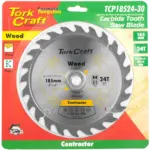 BLADE CONTRACTOR 185 X 24T 30/20/16/1 CIRCULAR SAW TCT - Image 2