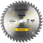BLADE CONTRACTOR 210 X 40T-16MM CIRCULAR SAW TCT