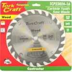 BLADE CONTRACTOR 230 X 24T 16MM CIRCULAR SAW TCT - Image 2