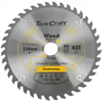 BLADE CONTRACTOR 230 X 40T 30/1/20/16 CIRCULAR SAW TCT