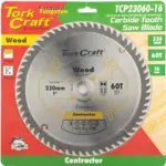 BLADE CONTRACTOR 230 X 60T 16MM CIRCULAR SAW TCT - Image 2