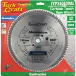 BLADE CONTRACTOR ALUM 250 X 100T 30/1/20/16 CIRCULAR SAW TCT - Image 2