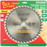 BLADE CONTRACTOR 250 X 40T 30/1/20/16 CIRCULAR SAW TCT - Image 2
