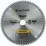 BLADE CONTRACTOR 250 X 80T ATB 30/16 CIRCULAR SAW TCT