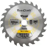 BLADE CONTRACTOR 260 X 24T 30/1/20/16 CIRCULAR SAW TCT
