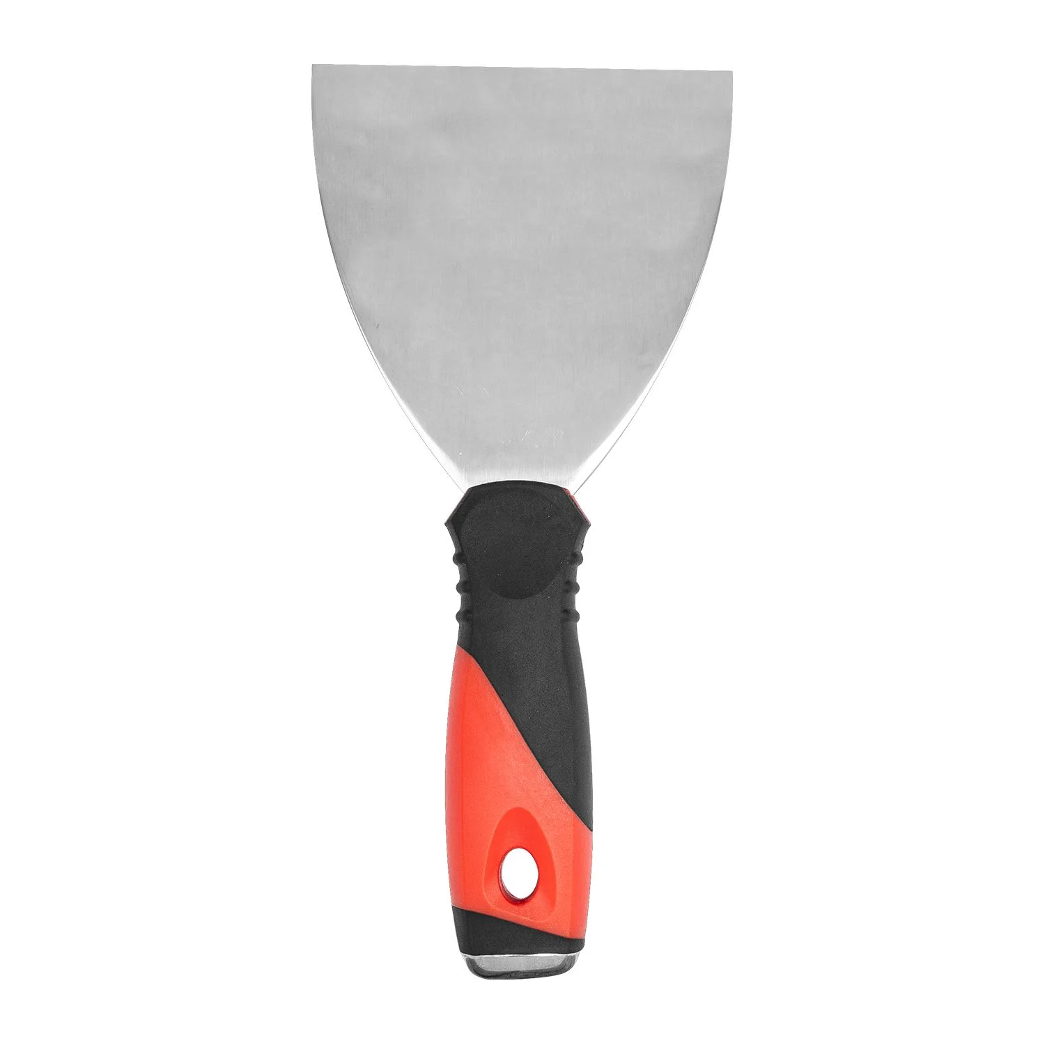 TCPK0100.webp PUTTY KNIFE 100MM S/STEEL BLADE SOFT GRIP STEEL CAP - Image 1