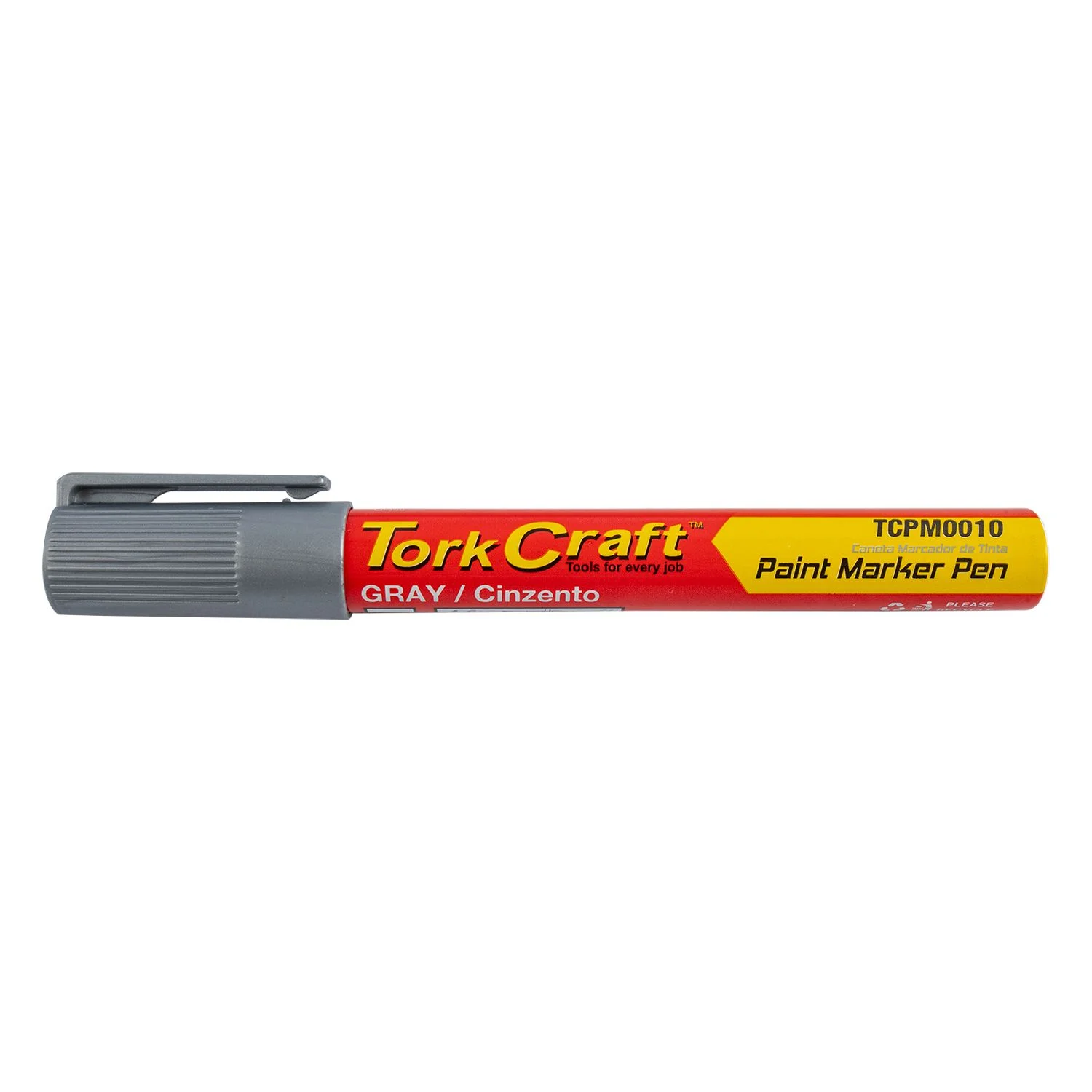 TCPM0010.webp PAINT MARKER PEN 1PC GREY BULK - Image 1