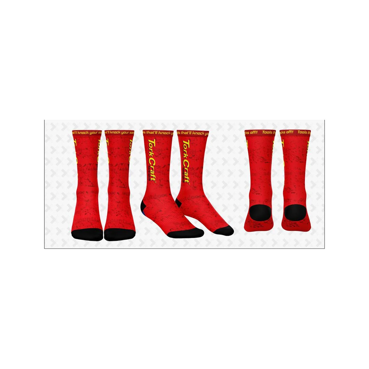 TCSOCK200.webp TORK CRAFT MEDIUM SOCKS - ADVENTURE STRIPED - Image 1